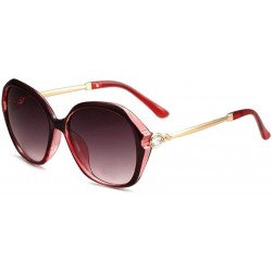 Goggle Ladies Sunglasses Driving Glasses Large Frame Polarized Sunglasses - Style2 - C418H6K7HLU $17.15