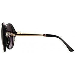 Goggle Ladies Sunglasses Driving Glasses Large Frame Polarized Sunglasses - Style2 - C418H6K7HLU $8.69