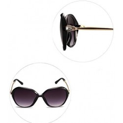 Goggle Ladies Sunglasses Driving Glasses Large Frame Polarized Sunglasses - Style2 - C418H6K7HLU $8.69