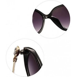 Goggle Ladies Sunglasses Driving Glasses Large Frame Polarized Sunglasses - Style2 - C418H6K7HLU $8.69