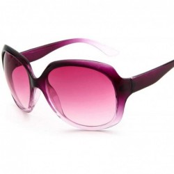 Square Retro Classic Sunglasses Women Oval Shape Oculos De Sol Feminino Fashion Sunglaasses Er Price Girls - Purple - CD198AH...