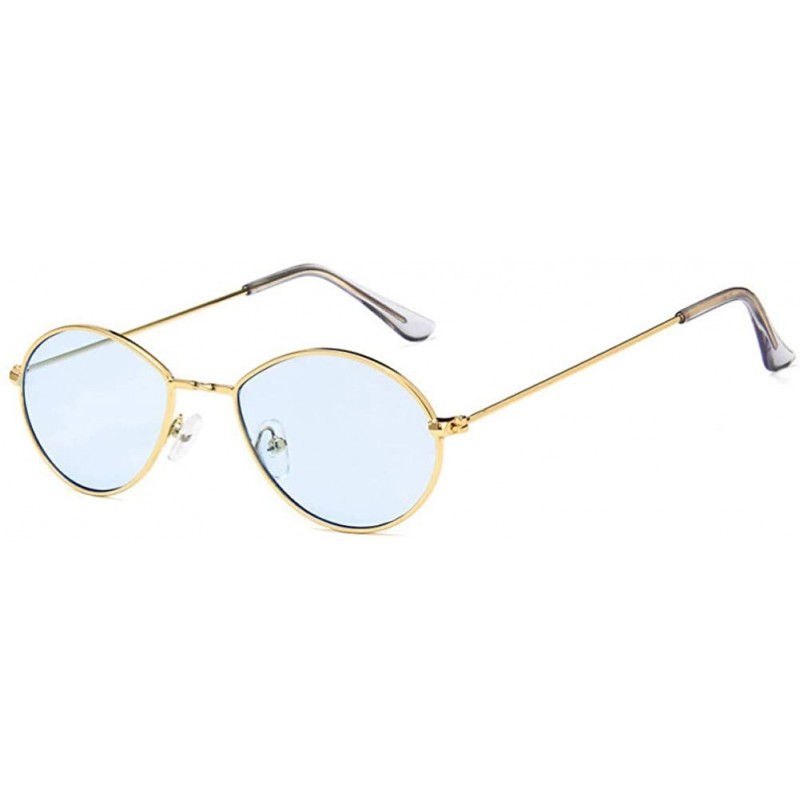 Oversized Sunglasses Water Drop Shaped Cat Eye Sunglasses Women Men Red Yellow Lens Glasses Cute - C4 - C518TTU68C7 $18.06