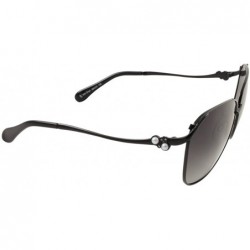 Square Women's Onyx Square Sunglasses - Black - 59 mm - C017XMHAUMX $26.67
