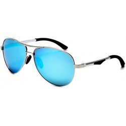 Aviator Aviator Polarized Sunglasses for Men and Women-UV400 Filter lens- Al-Mg Lightweight Frame - CG18OLW9OLD $24.09