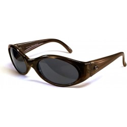 Oval Monaco Princess Designer Sunglasses in Brown - CC125SK1YR1 $17.49