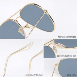 Aviator Aviator Sunglasses for Women Polarized Sunglasses Mirrored Lens Vintage Women Sunglasses UV Protection - CH18WGU94DL ...