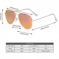 Aviator Aviator Sunglasses for Women Polarized Sunglasses Mirrored Lens Vintage Women Sunglasses UV Protection - CH18WGU94DL ...