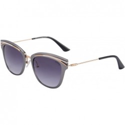 Butterfly Women's Sunglasses UV400 Protection Aluminum Frame Anti-glare Beach Glasses-S71014 - Grey - CG18QHSI07T $19.31