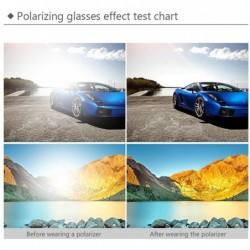 Sport Mens Womens Retro PolarizedSunglasses Classic Sports Sunglasses UV400 - Transparent-white-blue - C418ROOWZEO $10.79