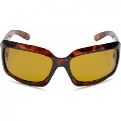 Wrap Eagle Eyes Women's Gemstone I Sunglasses - Topaz Frame/Gold Brown Lens - CW113KJORJ5 $38.26