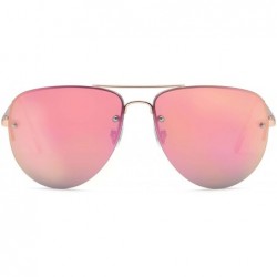 Sport UV400 Womens Round CatEye Sunglasses with Design Fashion Frame and Flash Lens Option - CA18GDTQSYH $12.32