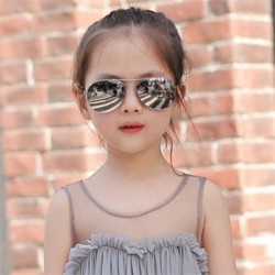 Goggle Children Goggle Girls Alloy Sunglasses Hot Fashion Boys Baby Child Classic Retro Cute Sun Glasses - Gold - CG199C646MN...