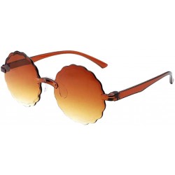 Round Polarized Aluminum Sunglasses Unisex Driving Rectangular Sun Glasses for Men/Women - G - CP199AS23ZN $8.31