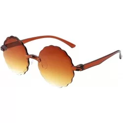 Round Polarized Aluminum Sunglasses Unisex Driving Rectangular Sun Glasses for Men/Women - G - CP199AS23ZN $16.86