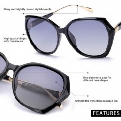 Cat Eye Oversized Sunglasses Polarized Shopping - CJ18R2H3Z04 $11.48