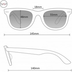Square Premium Black Classic Horn Rimmed Square 80's Retro Sunglasses For Men Women - Glossy Black Frame / Black Lens - CX120...