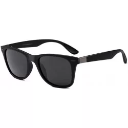 Square Men Fishing Polarized Sunglasses for Men TR90 Frame Eyewear UV400 - C2 - CG18M3NDYQX $49.75