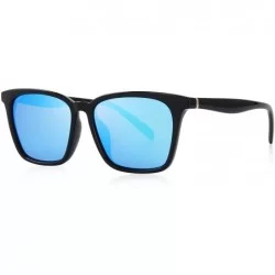 Square Men Polarized Sunglasses for Women Fashion Sun glasses UV Protection S8219 - Blue - C9186C86KYS $12.23