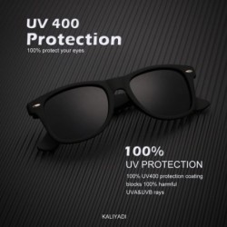 Wrap Polarized Sunglasses for Men and Women Semi-Rimless Frame Driving Sun glasses 100% UV Blocking - C218NX5S2Y4 $14.33