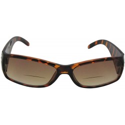 Rectangular Women's Bifocal Sunglasses with Rhinestones B47 - Tortoise Frame - CE1865RTOMN $14.63