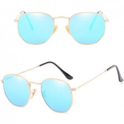 Rectangular Fashion Polarized Sunglasses for Women UV400 Mirrored Lens Glasses (as picture show - F) - F - C418EO80KWC $13.34