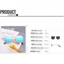 Rectangular Fashion Polarized Sunglasses for Women UV400 Mirrored Lens Glasses (as picture show - F) - F - C418EO80KWC $13.34