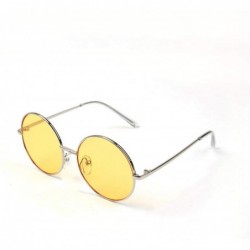 Oval Round Sunglasses Kids Retro Frame Glasses Children Sun Boys Girls Eyewear UV400 Goggles Oculos - Pink - CD198AHI5U5 $18.64