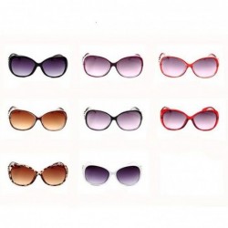 Sport Women Fashion All-match Gradient Large Frame Sunglasses for Outdoor Sports - 4 - CT18Y8MXNAA $9.16