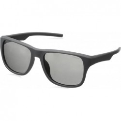 Rectangular Men's Pld3019/S Rectangular Sunglasses - Gray/Gray Silver Mirror Polarized - CW12MXXYPAZ $101.22