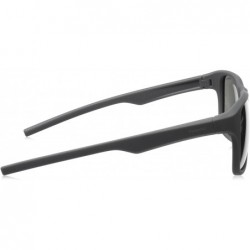Rectangular Men's Pld3019/S Rectangular Sunglasses - Gray/Gray Silver Mirror Polarized - CW12MXXYPAZ $65.73
