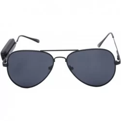 Sport Men Bluetooth Sunglasses Polarized Lens Wireless Stereo Headset Headphone Sport Glasses - Black - CM18DACN7DA $28.48