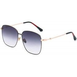 Sport Oversized Sunglasses Rectangular Square Sun Glasses for Women Men Large Lens - Gray - CE18R7SDYUL $11.44