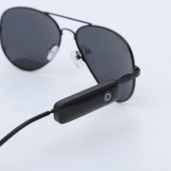 Sport Men Bluetooth Sunglasses Polarized Lens Wireless Stereo Headset Headphone Sport Glasses - Black - CM18DACN7DA $13.85