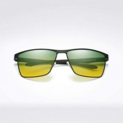 Round Polarized Sunglasses Glasses Teardrop MDYHJDHHX - Green - CE18X6NRO5O $20.73