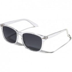 Semi-rimless Polarized Sunglasses for Women Men Classic Trendy Stylish Sun Glasses 100% UV Protection - CX18T5IQYS4 $26.49