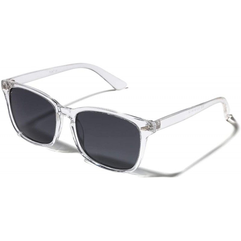 Semi-rimless Polarized Sunglasses for Women Men Classic Trendy Stylish Sun Glasses 100% UV Protection - CX18T5IQYS4 $12.13