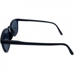 Oversized Phoenix Square Full Reader Sunglasses - Black - CU18W59IQTU $26.32