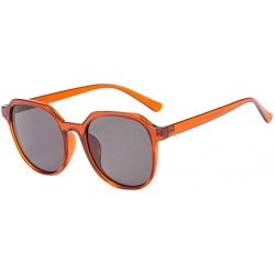 Goggle Luxury Women Polarized Sunglasses Retro Eyewear Oversized Goggles UV Protection Eyeglasses by 2DXuixsh - Orange - C819...