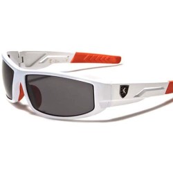 Wrap Lightweight Golf Driving Biker Cycling Mens Stylish White Wrap Sport Sunglasses - C51802O747Y $26.08