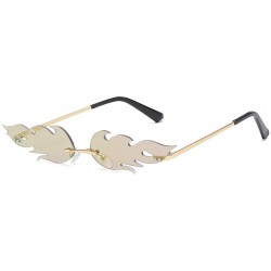 Butterfly Women Sunglasses Fashion Vintage Retro Irregular Funny Shape Cat Eye Sunglasses - C - CG190NC09TE $21.98