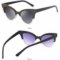 Oval Vintage Oversized Polarized Sunglasses - REYO Classic Women Sunglasses Eyewear Fashion Shades UV Protection - CZ18NX9ZKR...