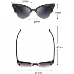 Oval Vintage Oversized Polarized Sunglasses - REYO Classic Women Sunglasses Eyewear Fashion Shades UV Protection - CZ18NX9ZKR...
