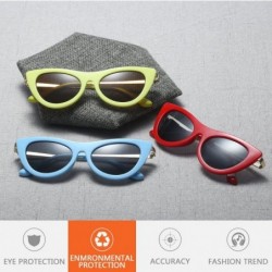 Wayfarer Casual Summer Sunglasses Women Cat Eye Shape UV400 Lenses Eyeglasses - Red - CJ18G7YWK4Y $9.55