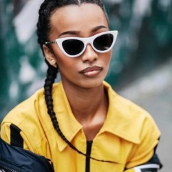 Wayfarer Casual Summer Sunglasses Women Cat Eye Shape UV400 Lenses Eyeglasses - Red - CJ18G7YWK4Y $21.06