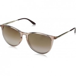 Square unisex-adult Ca5030/S Square Sunglasses - Pink Gold/Brown Mirror Gold - CY128Y41P6N $110.46