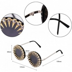 Sport Rivet Studded Lens Oversized Wrap Sunglasses Rave Glasses Goggles - Black - CA18U2HXXDA $16.98