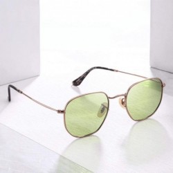 Square 20/20 Brand Unisex Sunglasses Men Polarized Vintage Square C01Silver PSmoke - C01silver Psmoke - CC18Y4S8LN0 $19.81