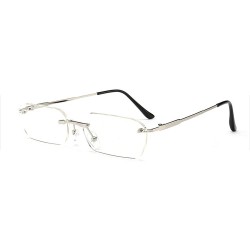 Square Fashion RimlSunglasses Trending Clear Red Blue Yellow Men Square Shades - Clear - CD197Y7QQAC $36.77