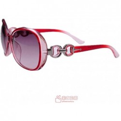 Goggle Women's Feeling Of Sunglasses Gradient Sunglasses - Red Copper Mold - CJ11ZSI9HIH $9.92