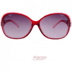 Goggle Women's Feeling Of Sunglasses Gradient Sunglasses - Red Copper Mold - CJ11ZSI9HIH $9.92